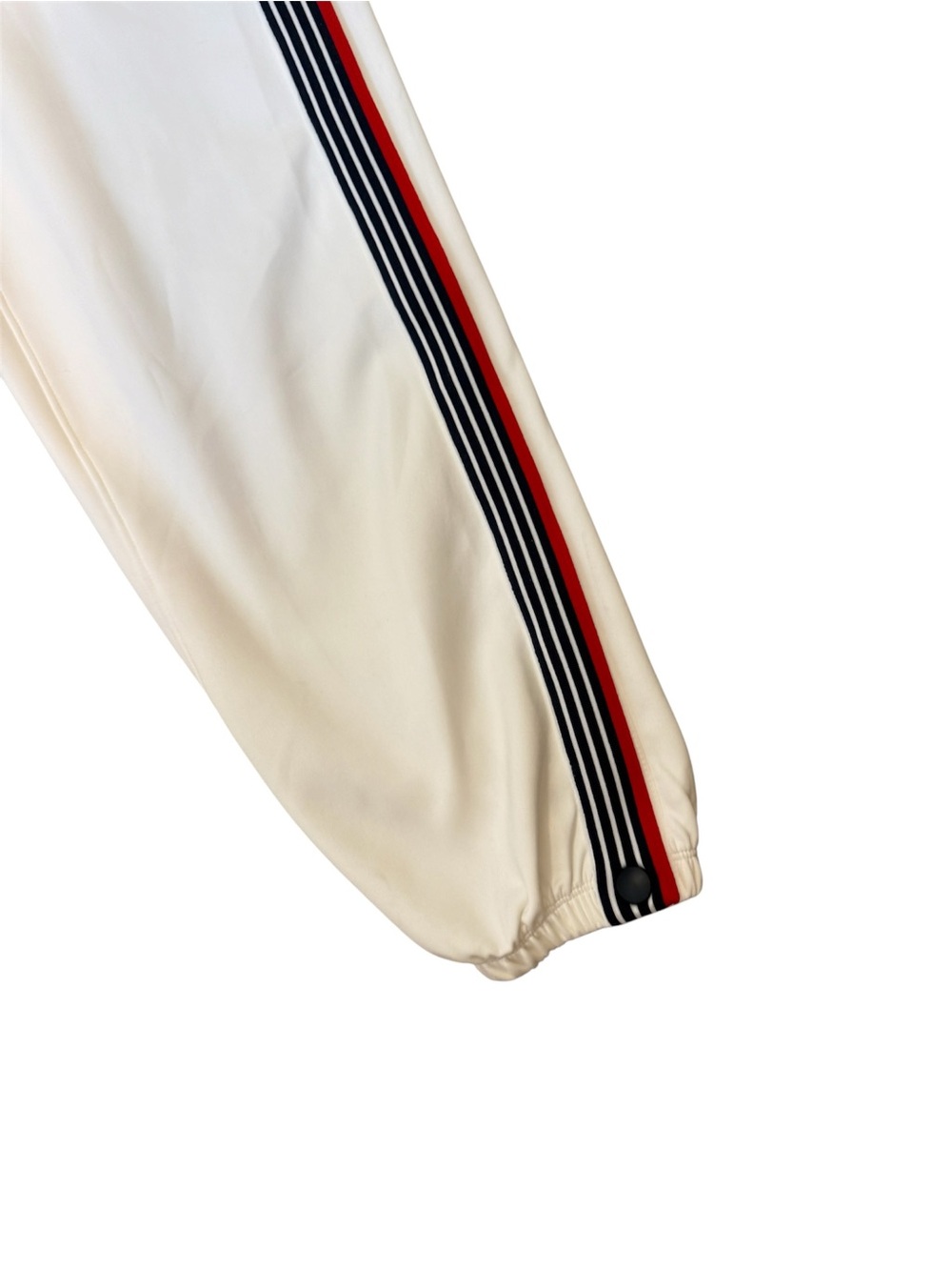 Jordan White NBA Dri-FIT Tear Away Pants with Red, Blue and Yellow Accents - Picture 5 of 10